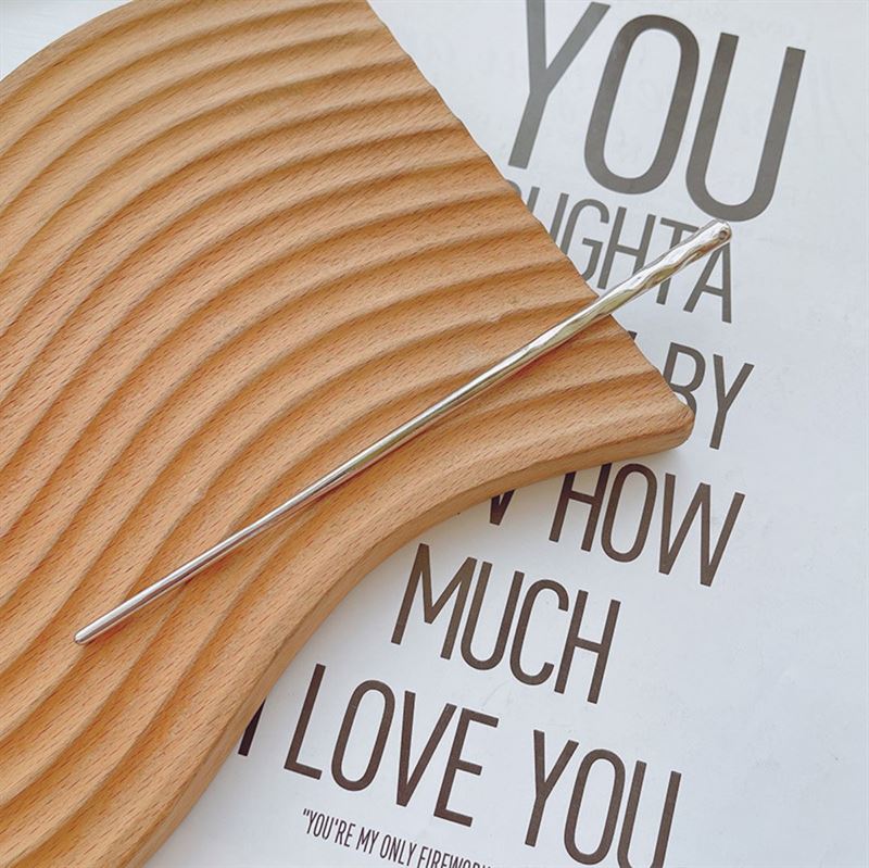 SOHO Amiya Metal Hair Stick - Silver - | Fashiongirl