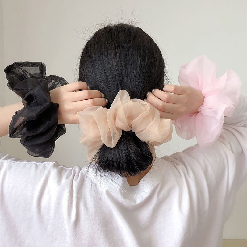 SOHO Sola XL Scrunchie - Denim - Hair Accessories
