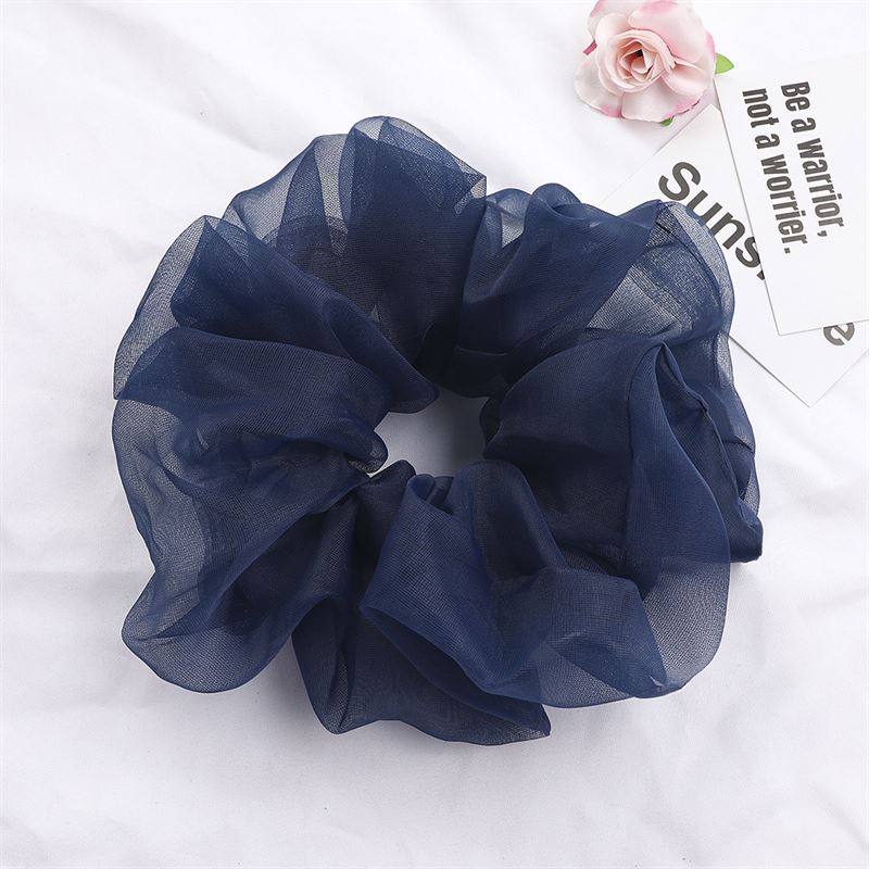 SOHO Sola XL Scrunchie - Denim - Hair Accessories